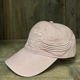 Pale pink cap