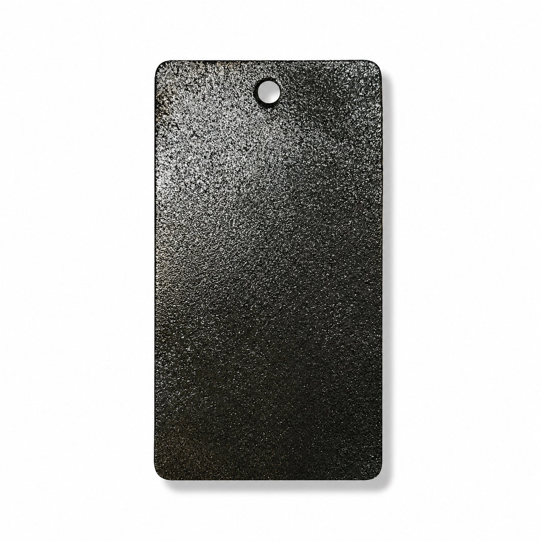 Black glitter