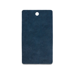 Acid wash blue leather swatch for custom Celeris boots