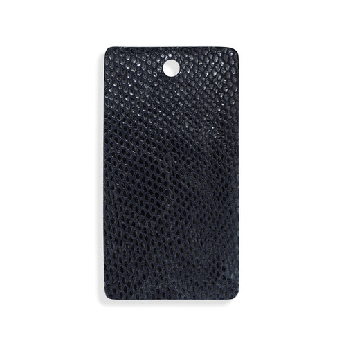 Navy faux scales leather swatch for custom Celeris boots