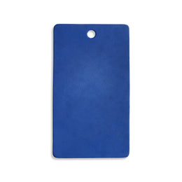 Royal blue leather swatch for custom Celeris boots