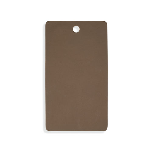 Taupe leather swatch for custom Celeris boots