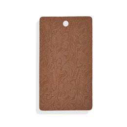 celeris UK | leather-medium-tan-embossed