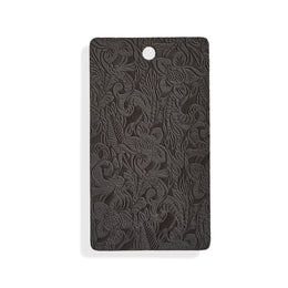 celeris custom boots | leather chocolate brown embossed