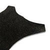 Black glitter leather swatch for custom Celeris boots