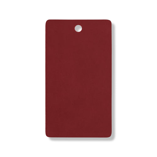 Bordeaux leather swatch for custom Celeris boots