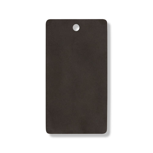Charcoal grey suede leather swatch for custom Celeris boots