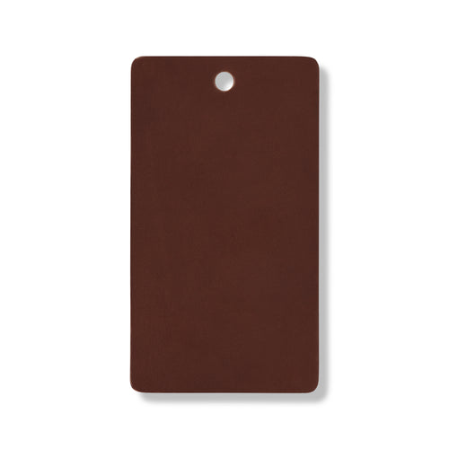 Chestnut leather swatch for custom Celeris boots