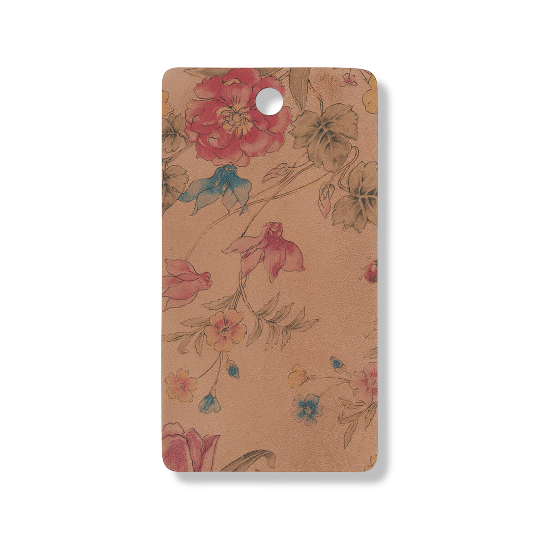 Flower power leather swatch for custom Celeris boots