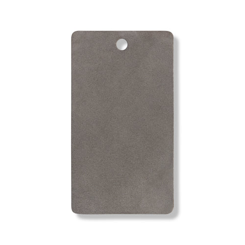 Light grey suede leather swatch for custom Celeris boots