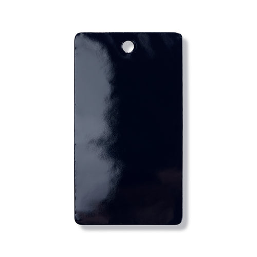 Navy blue gloss leather swatch for custom Celeris boots