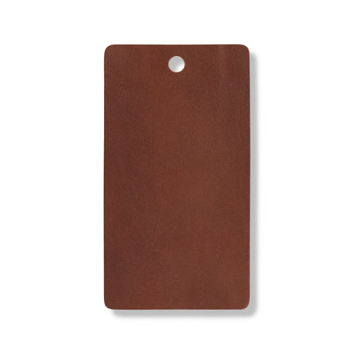 Nut brown leather swatch for custom Celeris boots