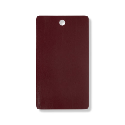 Oxblood leather swatch for custom Celeris boots