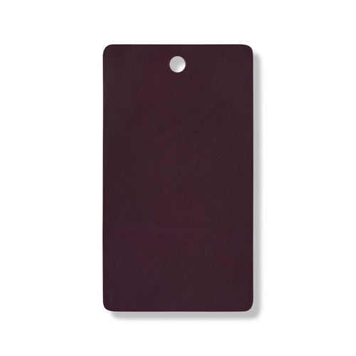 Purple leather swatch for custom Celeris boots