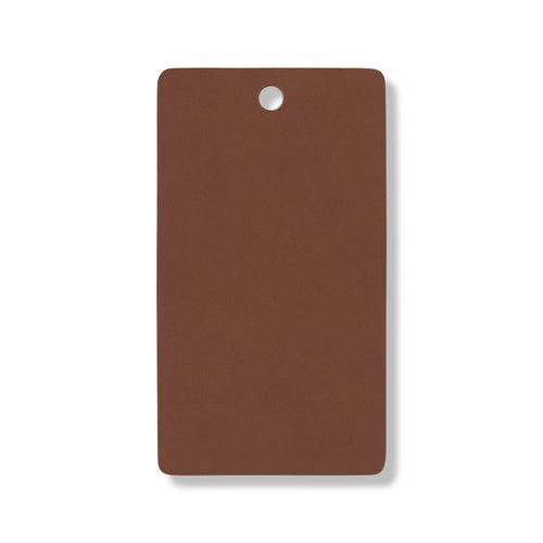 Walnut brown leather swatch for custom Celeris boots