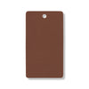 Walnut brown leather swatch for custom Celeris boots